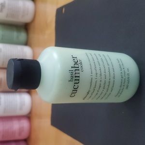 Philosophy Basil Cucumber Cooler Shampoo, Shower Gel & Bubble Bath 6 Oz